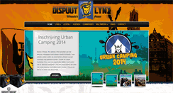 Desktop Screenshot of dispuutlynx.nl